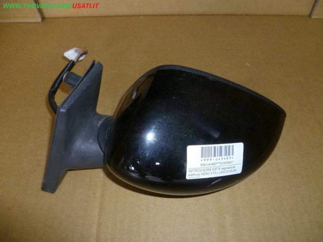 RETROVISORE EST.S.regolazione elettrica NERO 5 FILI LANCIA MUSA (350-TG)  Vetri e Retrovisori  Cristalli  Retrovisori  Retrovisore FIAT - IDEA - 01-10