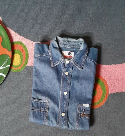 Americanino camicia jeans vintage 80 - Foto 4