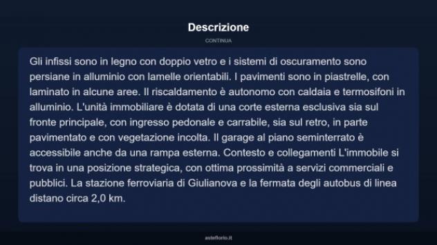 Immobile in asta di 168 m² con più di 5 locali e box auto in vendita a Giulianova - Foto 18