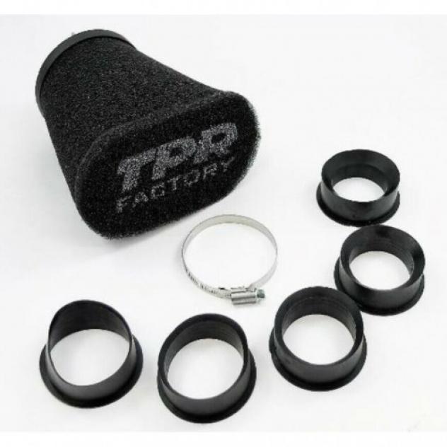 Filtro Aria con imbocchi da 46-49-52-55-58-62 Nero - TPR Factory 99AF4662N