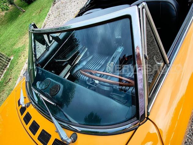 Fiat 124 Spider 1400 1968 CRS ASI GIALLO POSITANO TARGHE NERE - Foto 10