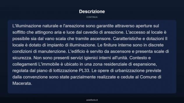Immobile in asta di 34 m² in vendita a Macerata - Foto 6
