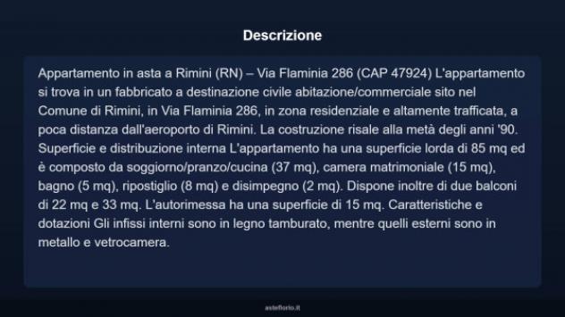 Immobile in asta di 90 m² in vendita a Rimini - Foto 3