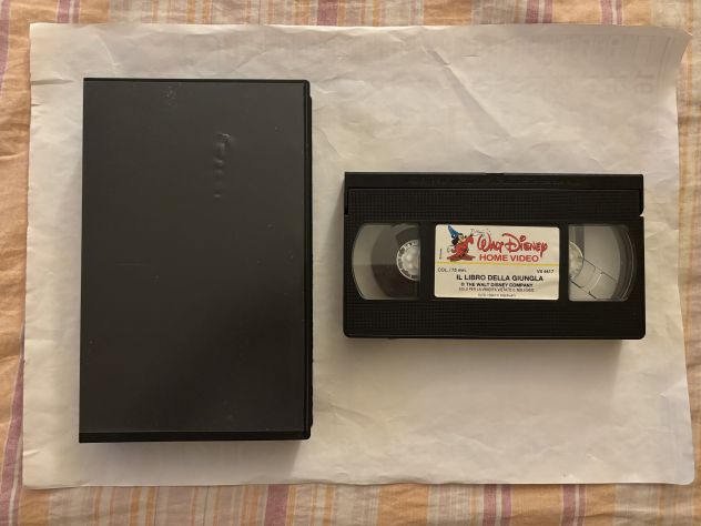 VHS/VIDEOCASSETTA IN OTTIME CONDIZIONI ORIGINALE”IL LIBRO DELLA GIUNGLA”1’ - Foto 4