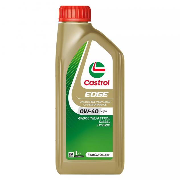 Castrol EDGE 0W40 A3 B4 Olio Motore Sintetico ad Alte Prestazioni