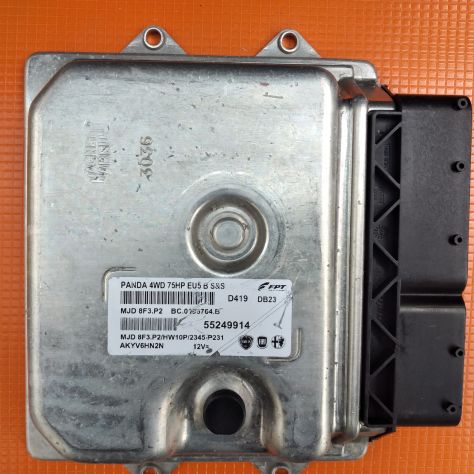 CENTRALINA MOTORE FIAT PANDA 1.3 MAGNETI MARELLI MJD 8F3.P2 55249914