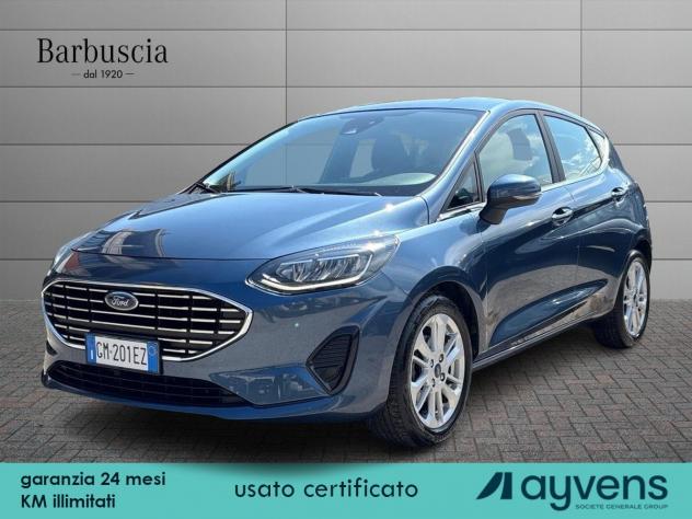 Ford Fiesta VII 2022 5p - 5p 1.0 ecoboost h Titanium 125cv