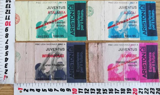 Biglietto Milan-Juventus Serie A 22/02/87 - Foto 7