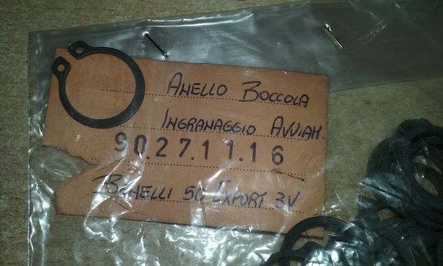 Anello fermo stop tenuta ingranaggio avviamento Benelli 50 Export 3V GB 90271116