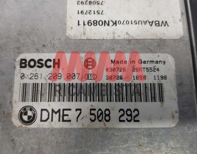 0261209007 BMW 316i 1.8 centralina motore Bosch - Foto 2