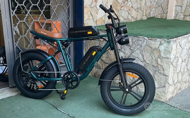 FAT BIKE ENGWE EBIKE M20 750w 26AH 48v DOPPIA BATTERIA NUOVO