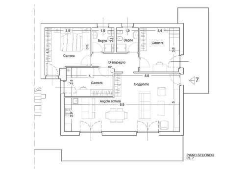 Rif. 2104 B – Chiavari sulla prima collina in via Rialto – Attico con Vista Mare - Foto 8