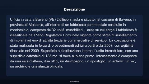 Immobile in asta di 136 m² in vendita a Baveno - Foto 3