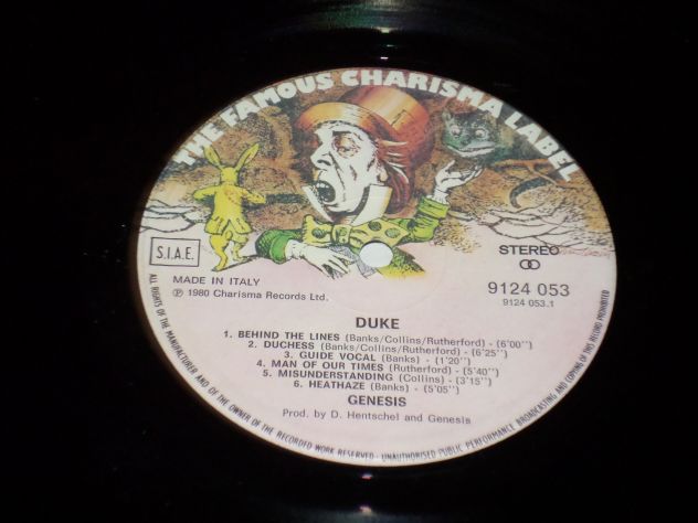 GENESIS - Duke - LP / 33 rpm 1° Stampa 1980 Italy Gatefold + Lyrics Charisma - Foto 3