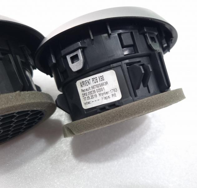 BOCCHETTE ARIA CRUSCOTTO DX E SX RENAULT Clio Serie IV 687605663R (1219) - Foto 10