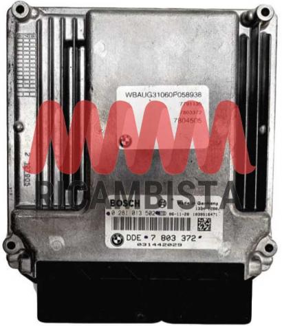 0281013502 BMW X3 3.0 centralina motore Bosch