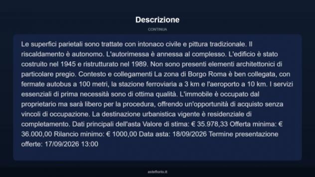 Immobile in asta di 168 m², box auto in vendita a Verona - Foto 15