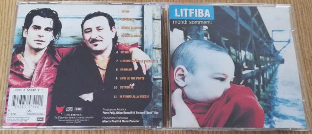 CD "Mondi sommersi" dei Litfiba - Foto 2