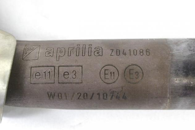APRILIA SHIVER 900 2B003811 COLLETTORE DI SCARICO CILINDRO POSTERIORE 17 - 20 REAR EXHAUST MANIFOLD - Foto 3