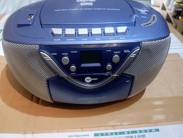 Radio mpman CD cassette USB radio - Foto 2