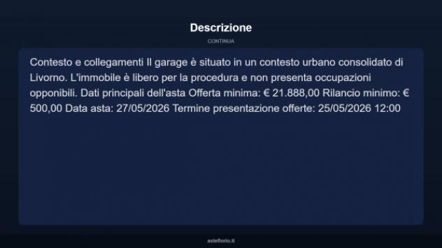 Immobile in asta di 16 m² in vendita a Livorno - Foto 4