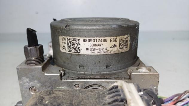 CENTRALINA ABS PEUGEOT 2008 1° Serie 1611746880 DV4C-8HR-8H01 diesel 1398 (13) - Foto 5