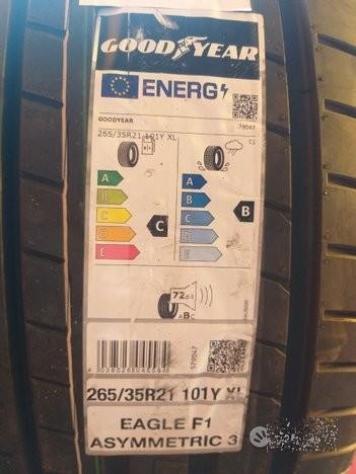 4 gomme 265 35 21 goodyear a4348 - Foto 3