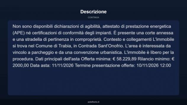 Immobile in asta di 60 m² in vendita a Trabia - Foto 3