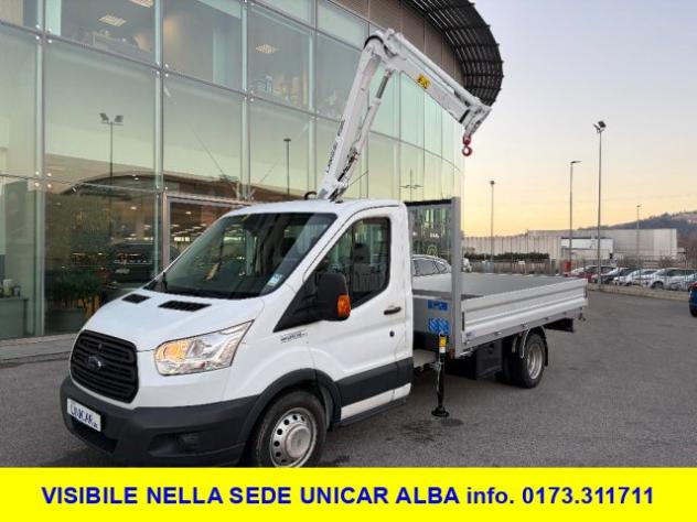 FORD Transit 350L3 ENTRY 2.2TD155CV CASSONE+ GRU NUOVI rif. 24198140 - Foto 2