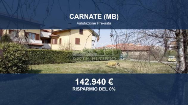 Immobile in asta di 124 m², box auto doppio in vendita a Carnate