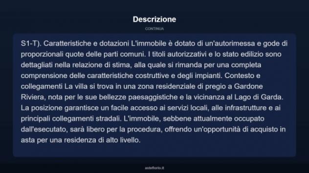 Immobile in asta di 31 m², box auto in vendita a Gardone Riviera - Foto 13