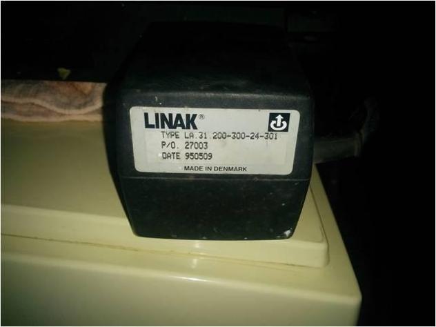 Motore attuatore lineare linak 24v Usato