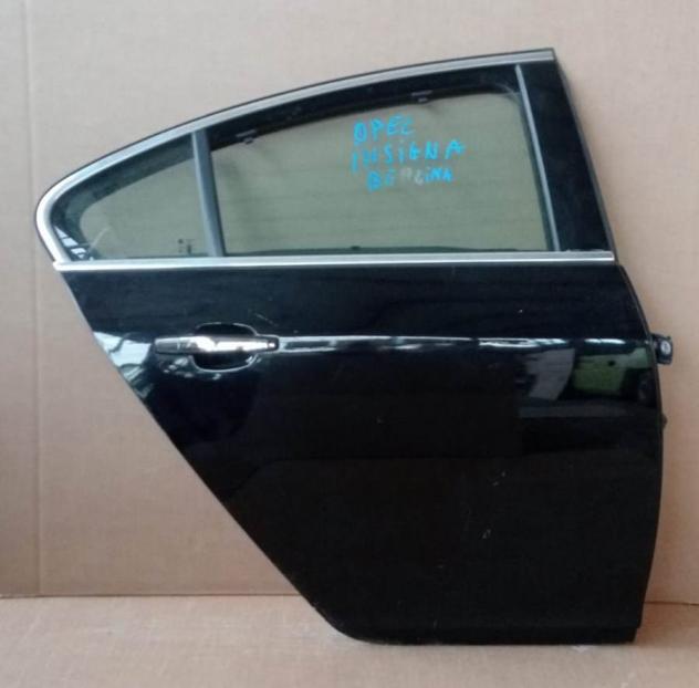 PORTA POST. DX NERA MET. C/A. e S. Modello Berlina 999-U1296767 Carrozzeria  Lamierati esterni  Porte  Porta post. dx. OPEL - INSIGNIA - 01-08-2013 -