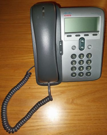 Telefono VoIP Cisco IP Phone 7911, ideale per uffici e uso aziendale. - Foto 5