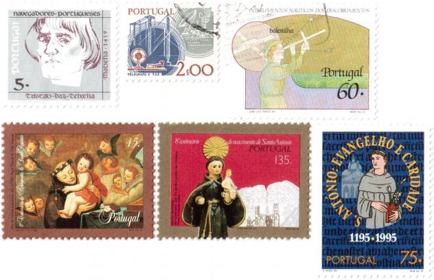 Francobolli da collezione Germania, Grecia, Portogallo &amp; Spagna - Foto 6