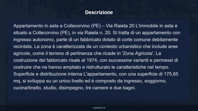 Immobile in asta di 175 m² con più di 5 locali in vendita a Collecorvino - Foto 17