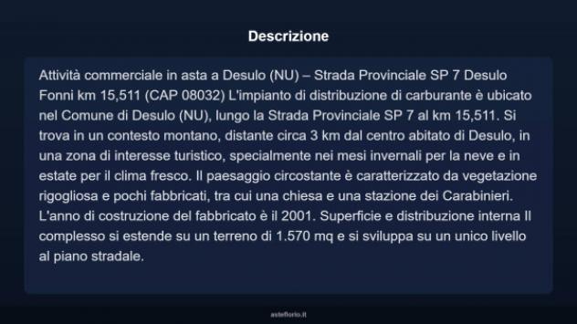 Immobile in asta di 1570 m² in vendita a Desulo - Foto 3