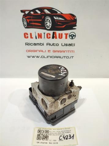 CENTRALINA ABS AUDI A3 Sportback (8PA) 1K0907379BE 1K0614517CP CAYB diesel 1598 (0815) - Foto 2