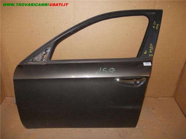 PORTA ANT.S. GRIGIO ORO MET. ALFA ROMEO 159 (939-X3)  Carrozzeria  Lamierati esterni  Porte  Porta ant. sx. ALFA ROMEO - 159 - 01-04-2009 - 01-06-2013