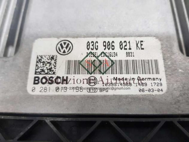 Volkswagen Golf 2.0 centralina motore 03G906021KF - Foto 2