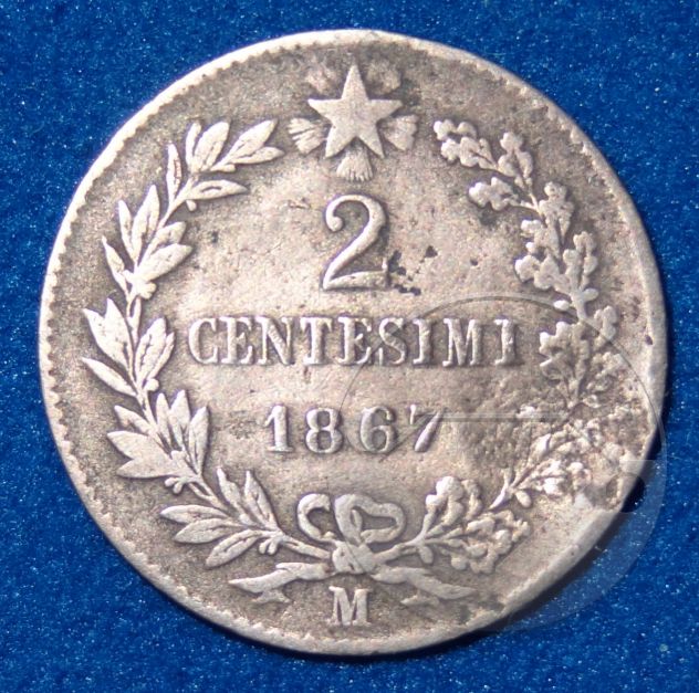 ITALIA 1861-1867-1900 Monete 2 Centesimi - SPL - Foto 3