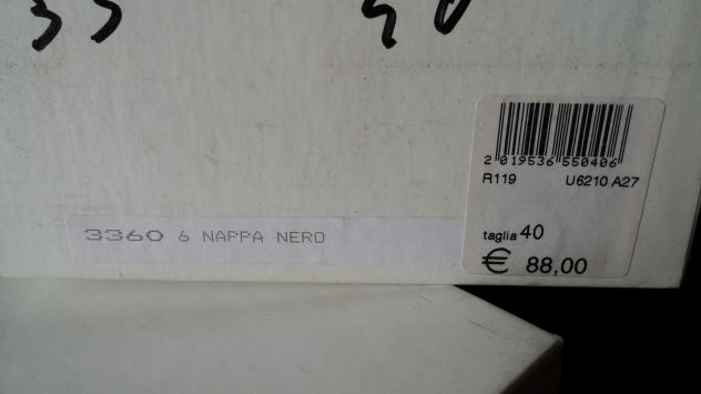 DECOLLETE DI NAPPA NERE NUOVE - Foto 5