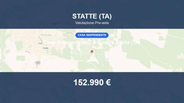 Immobile in asta di 120 m² con più di 5 locali in vendita a Statte