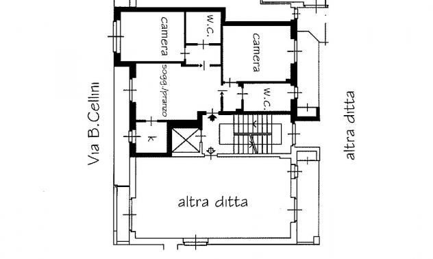 Adiacenze piazza Carducci via Cellini in stabile recente piano alto trilocale - Foto 20