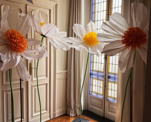 Fiori di Carta Giganti Personalizzati fatti a mano