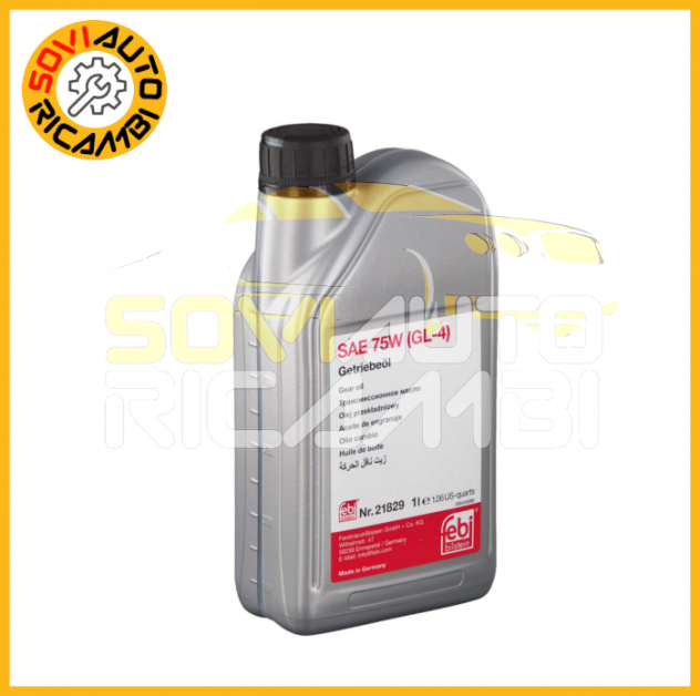 OLIO CAMBIO MANUALE FEBI 21829 75W GL-4