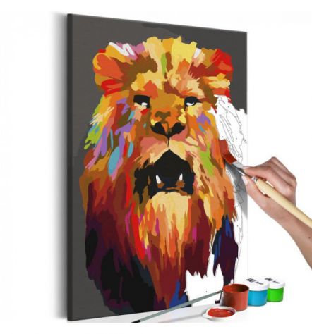 Quadro Fai Da Te 40x60 Cm. Animali N.6 ARREDALACASA Spedizione Gratis