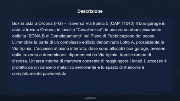 Immobile in asta di 12 m² in vendita a Ordona - Foto 10