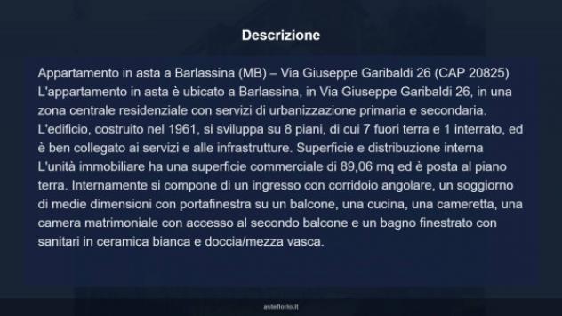 Immobile in asta di 89 m², box auto in vendita a Barlassina - Foto 17