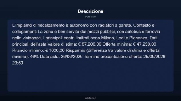 Immobile in asta di 111 m², box auto in vendita a Casalpusterlengo - Foto 17